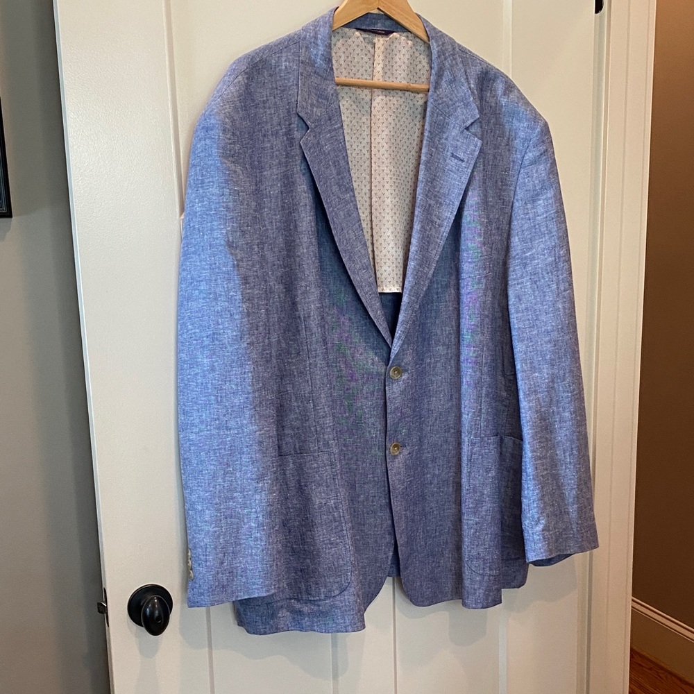 Alan Flusser Blue Blazer